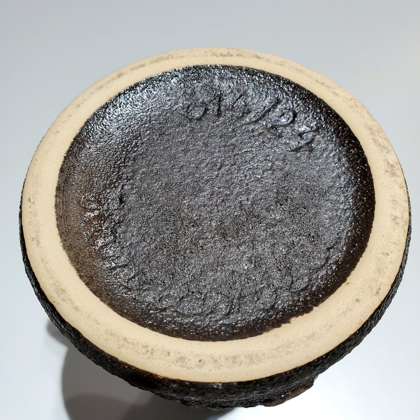 Fat Lava pottery vase 15