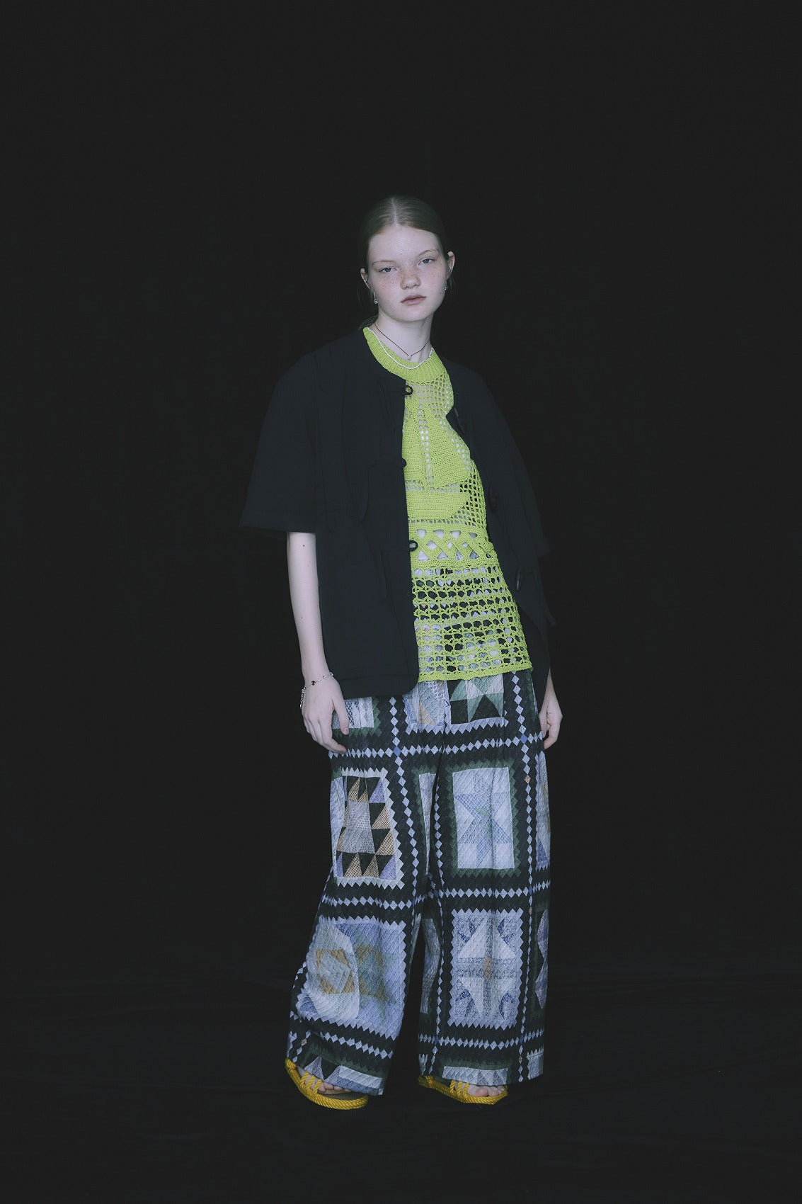 Holy island handknit