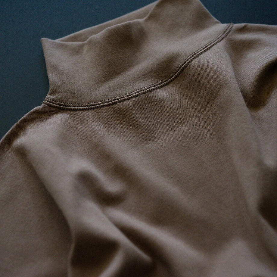 MIL MOCK NECK (LONG SLEEVE) - INTERLOCK -