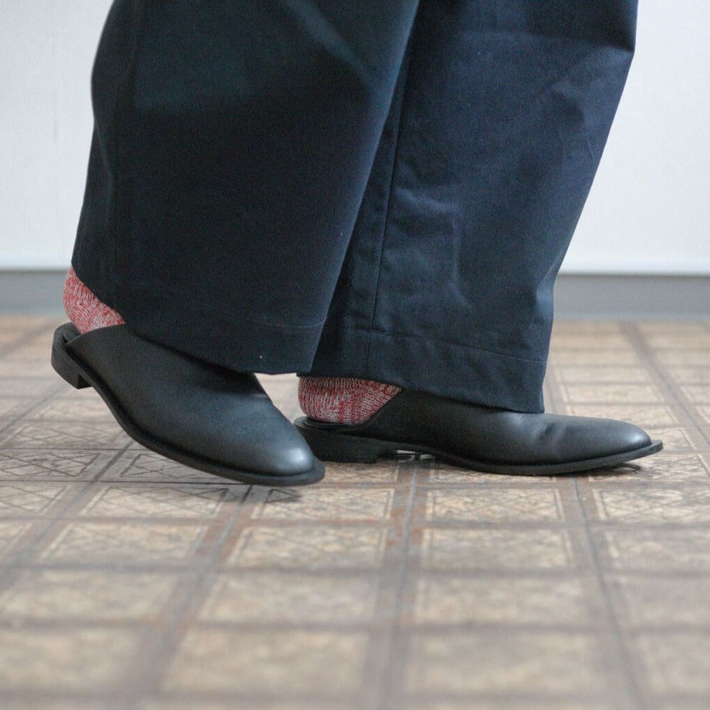 SABOT - BLACK×BLACK (Men's)