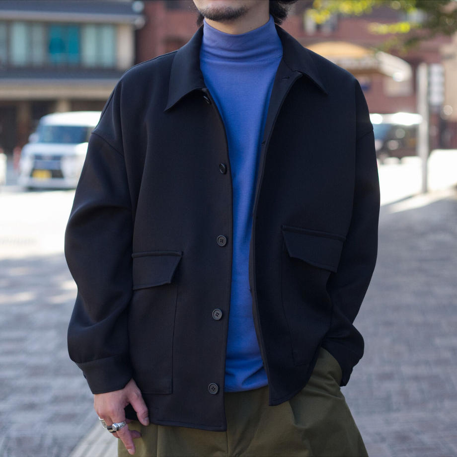 MIL MOCK NECK (LONG SLEEVE) - INTERLOCK -