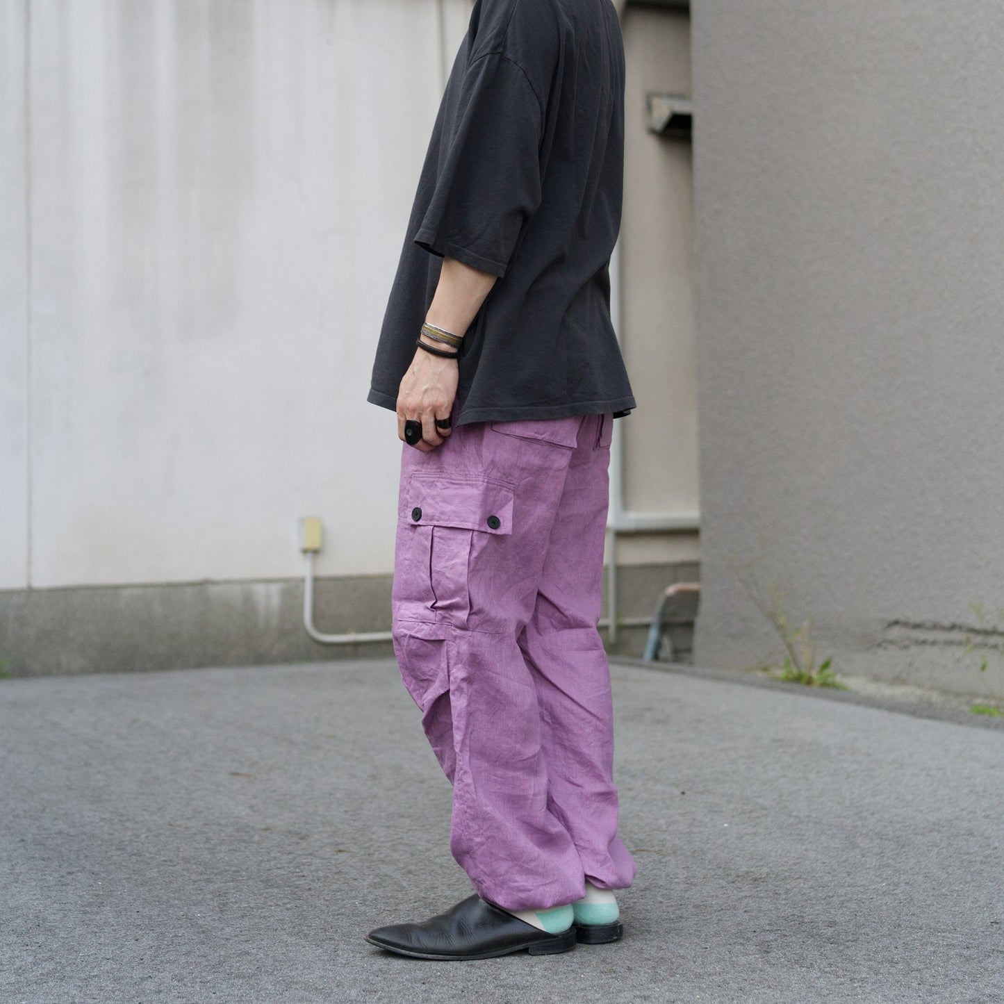 HV Linen cargo pants