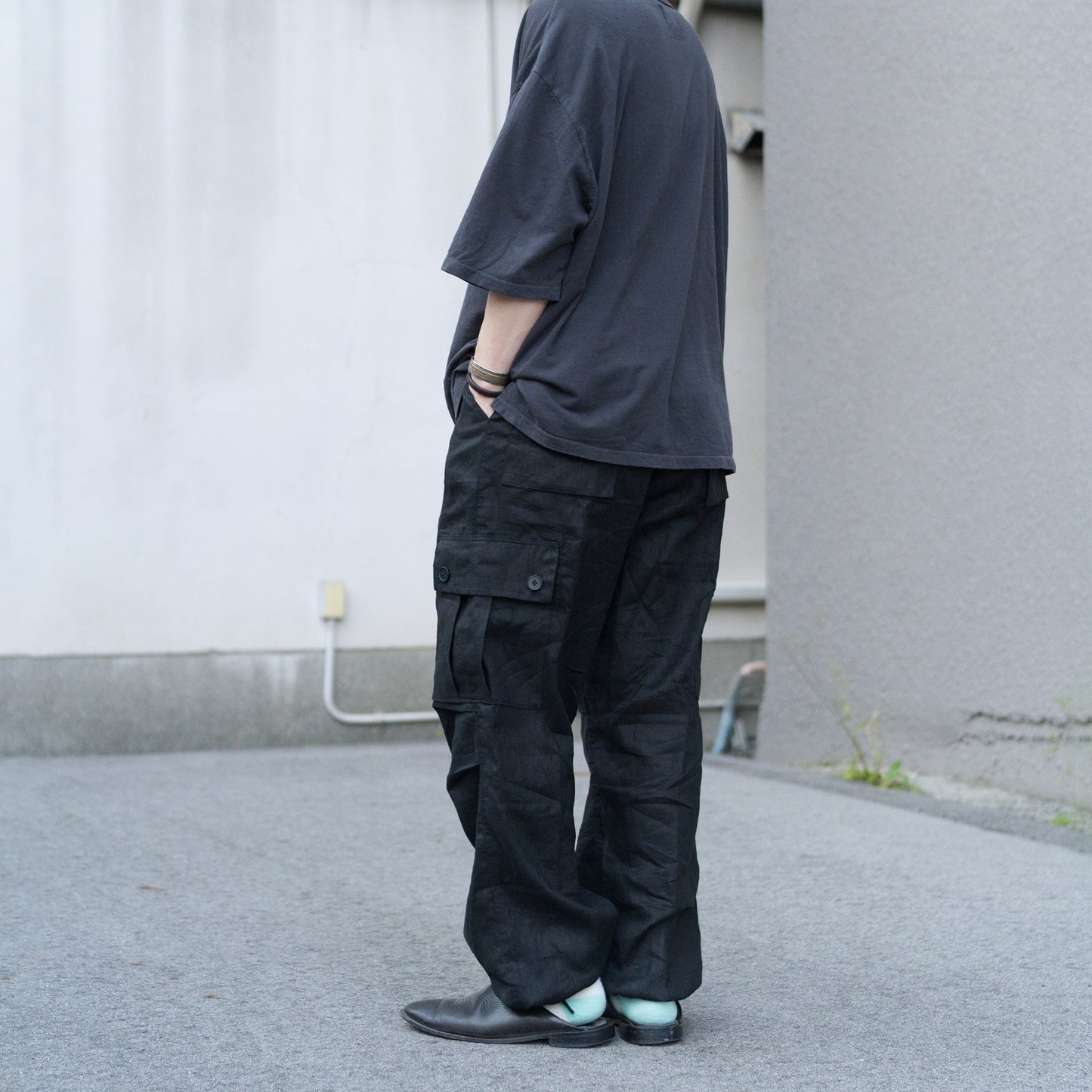 HV Linen cargo pants