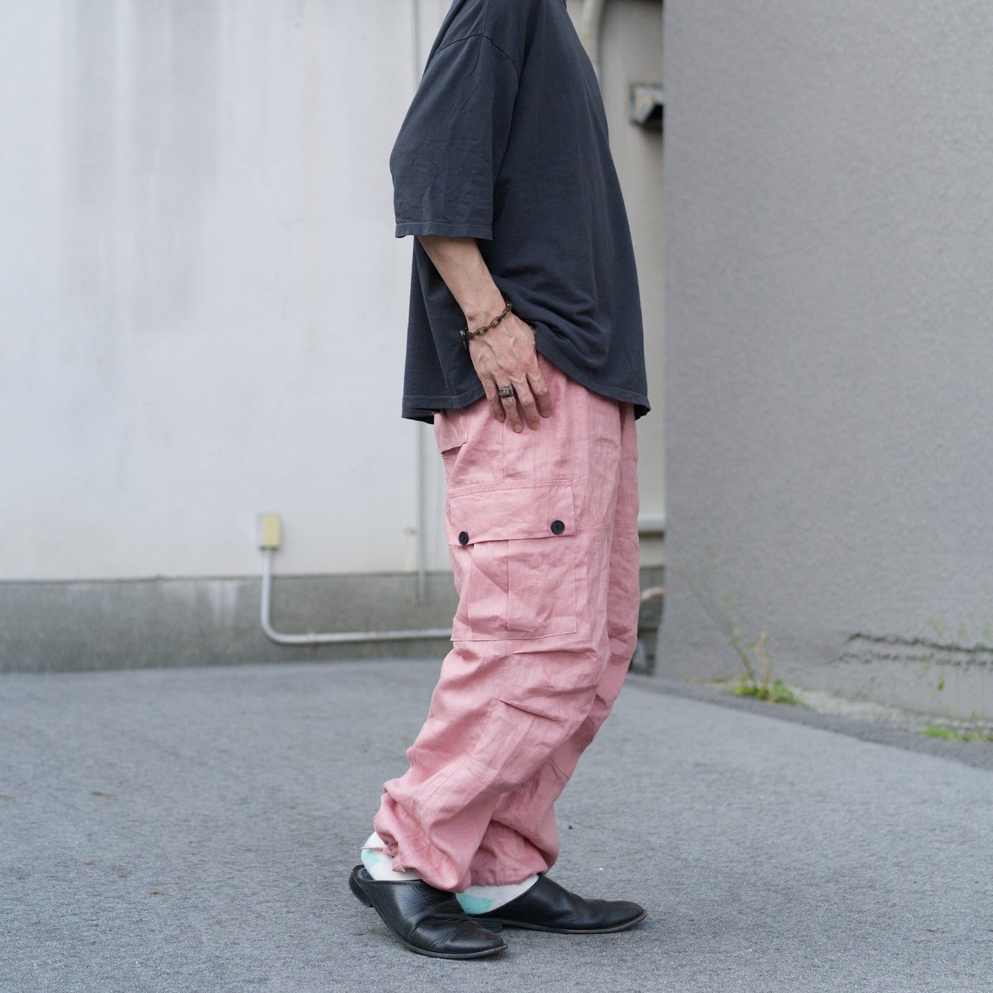 HV Linen cargo pants