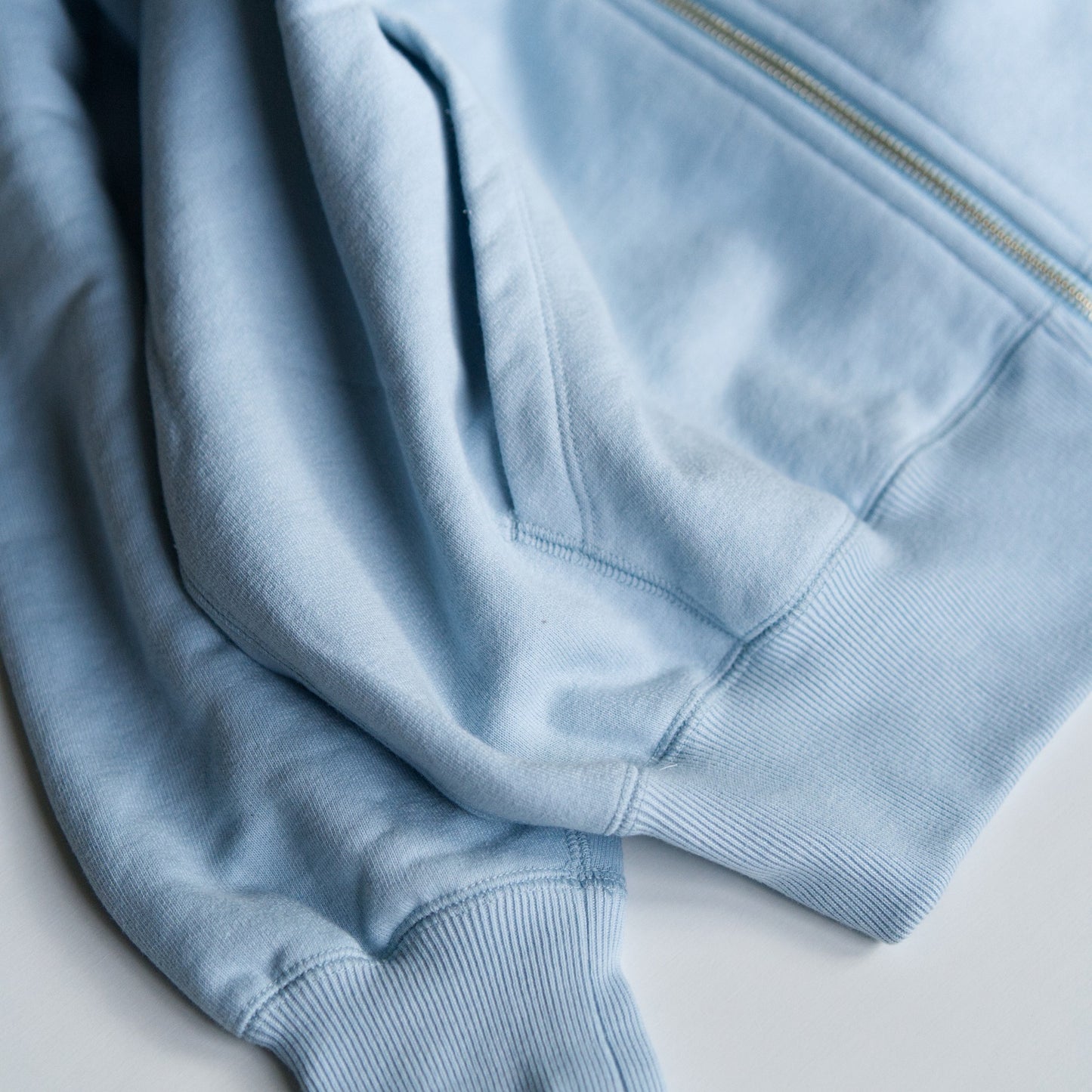 Raglan Sleeve Hoodie - Sky Blue