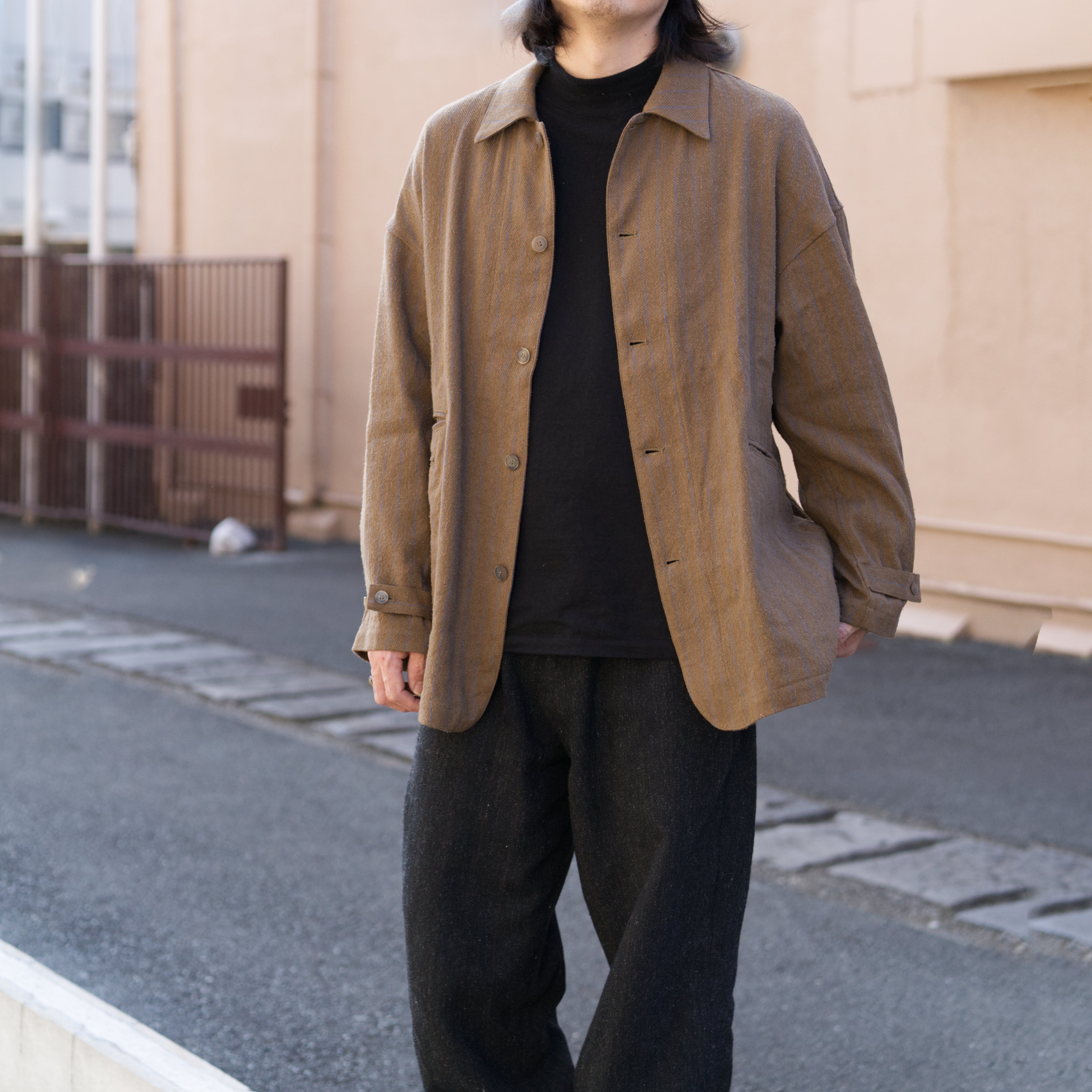 YOKO SAKAMOTO/ヨーコサカモト Antique Suit Shirt-ajouter アジュテ ...