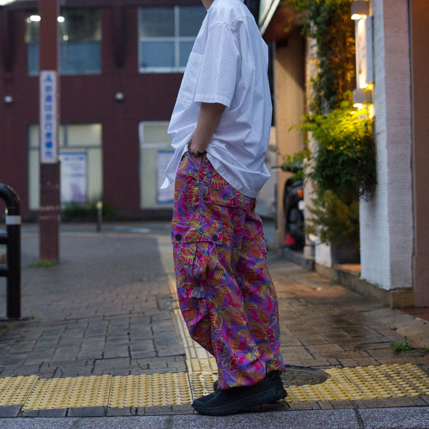 HV Linen cargo pants