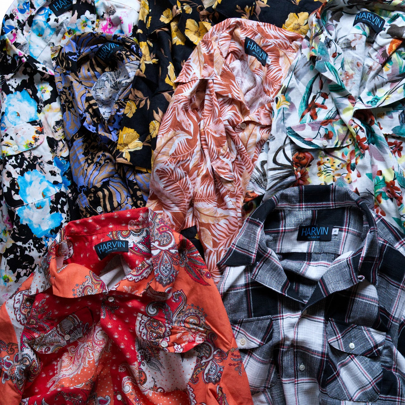 Harvin Open Collar shirts