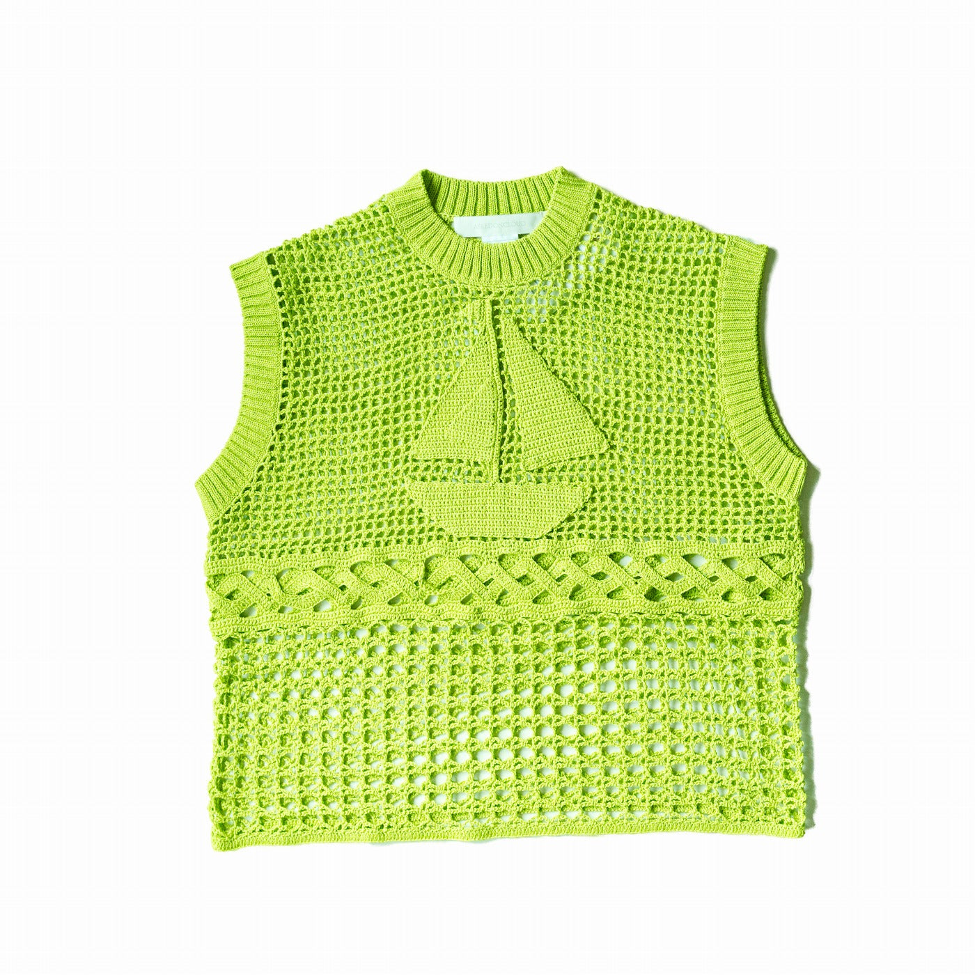 Holy island handknit