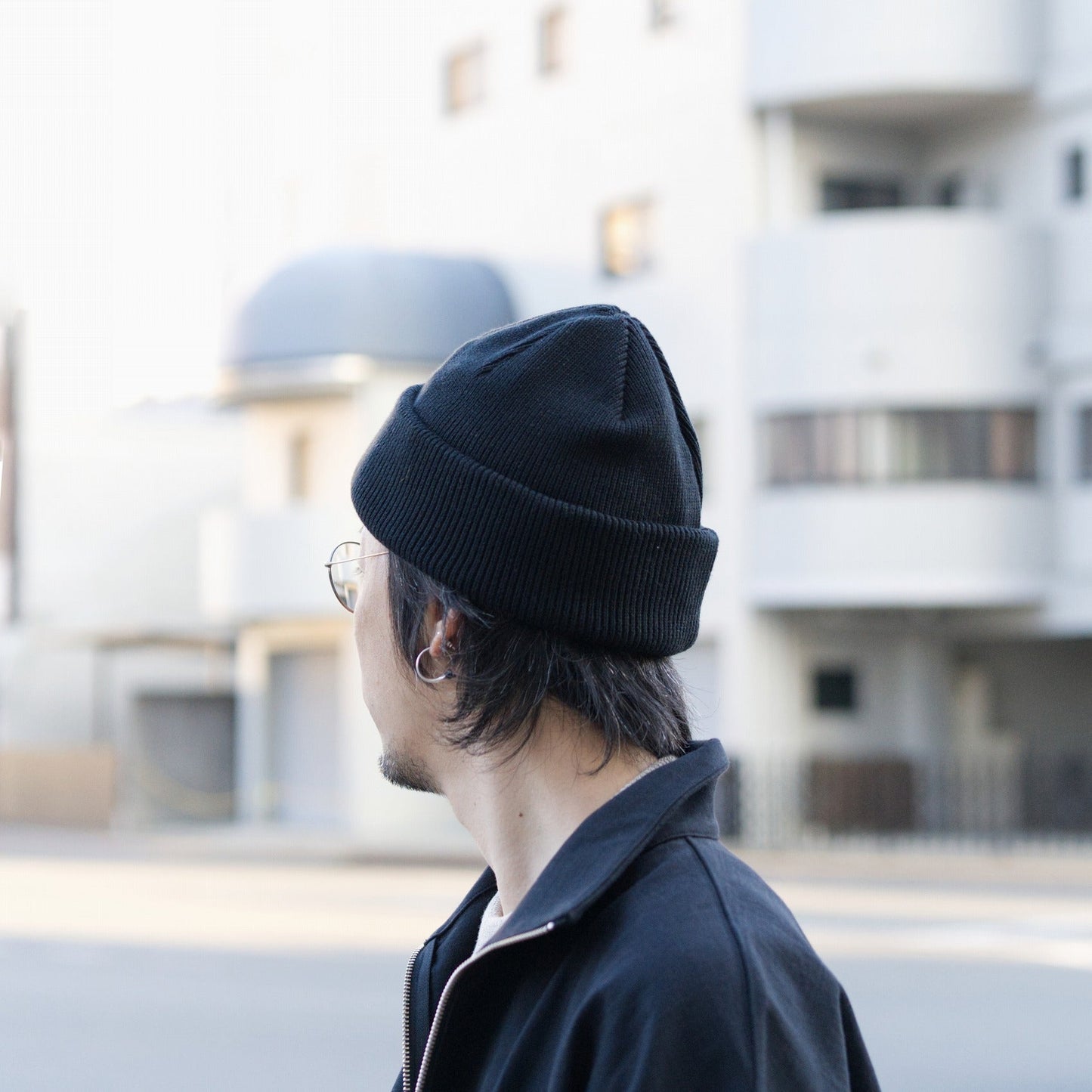 Knit Big Watch Cap - Cotton