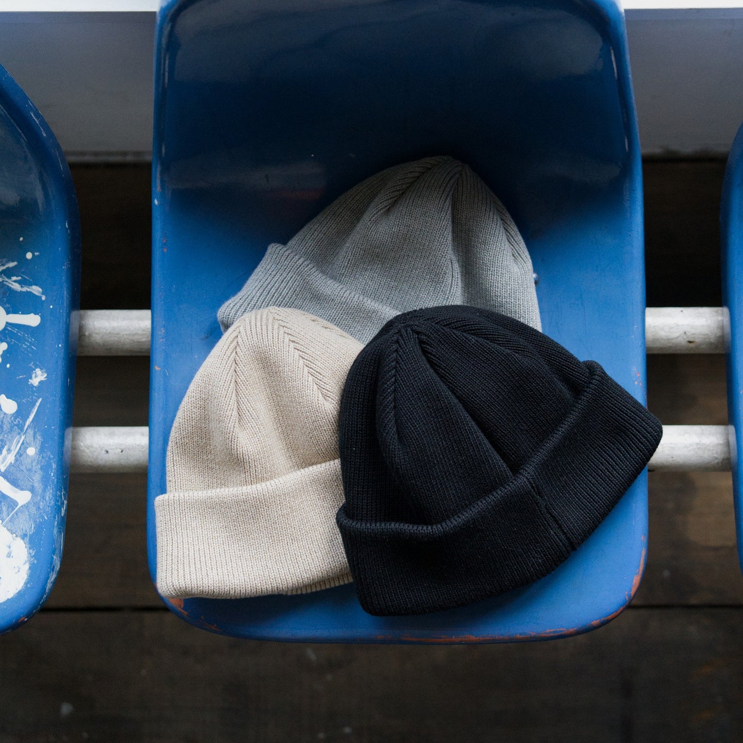 Knit Big Watch Cap - Cotton