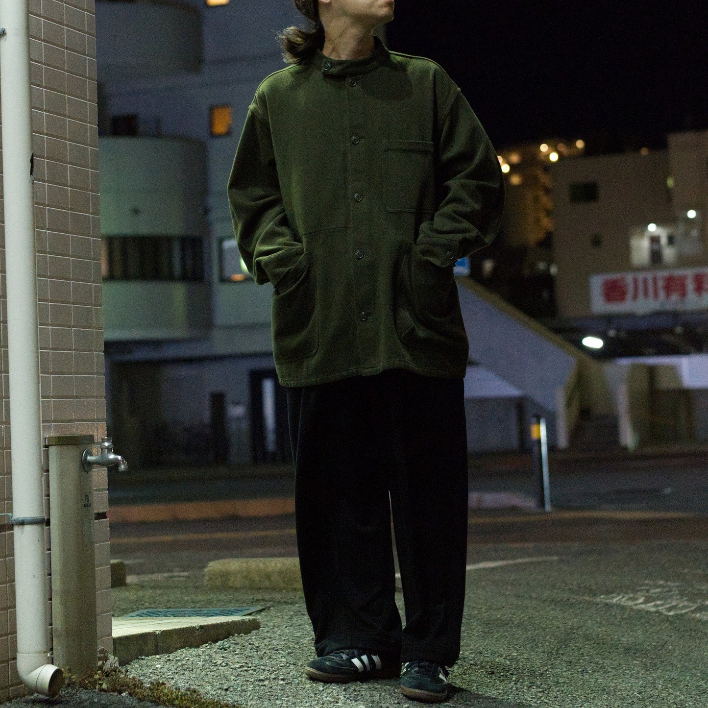 Work Stand Collar Jacket