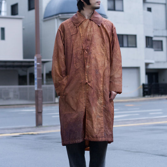 assimilate plants coat - aging traditional cloth