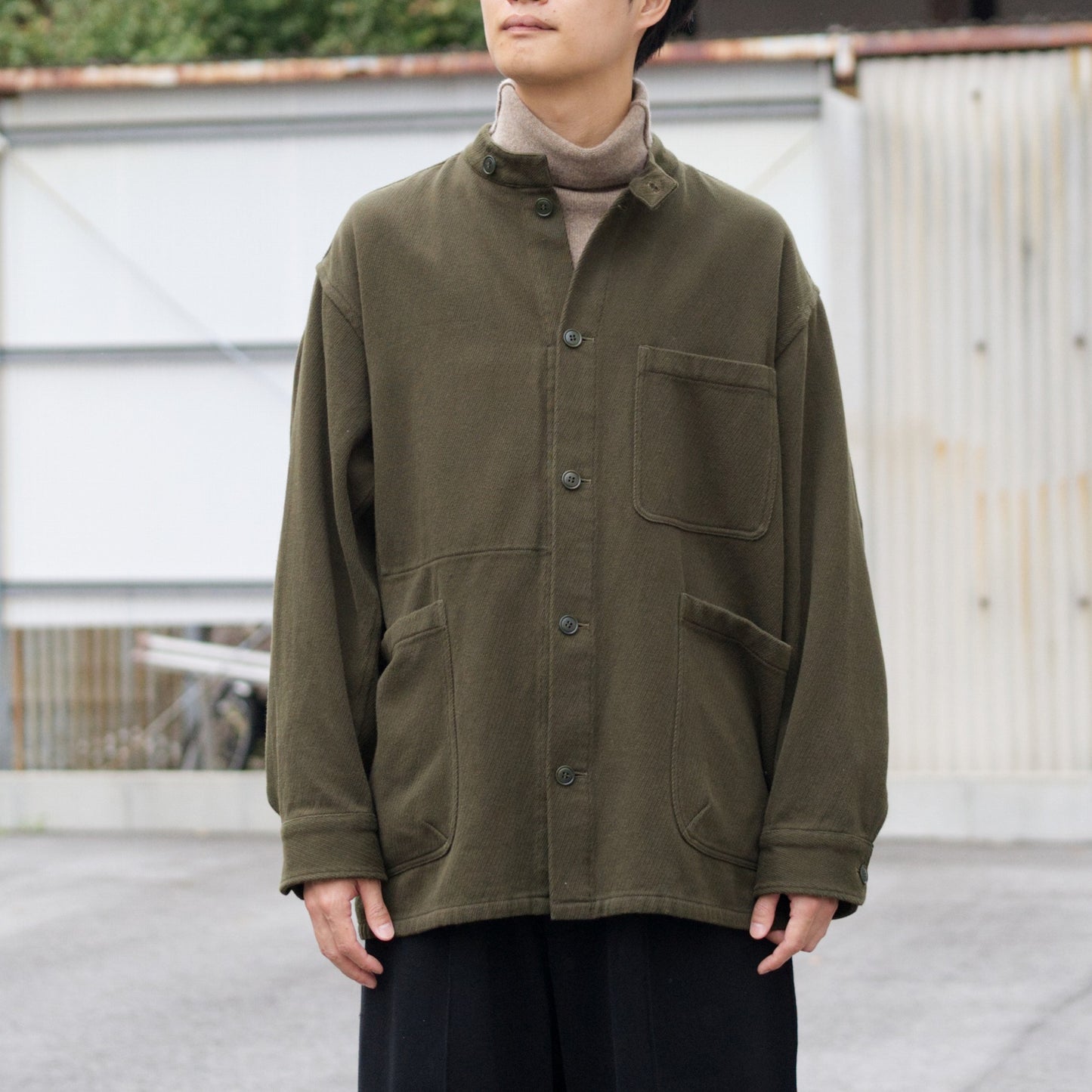 Work Stand Collar Jacket