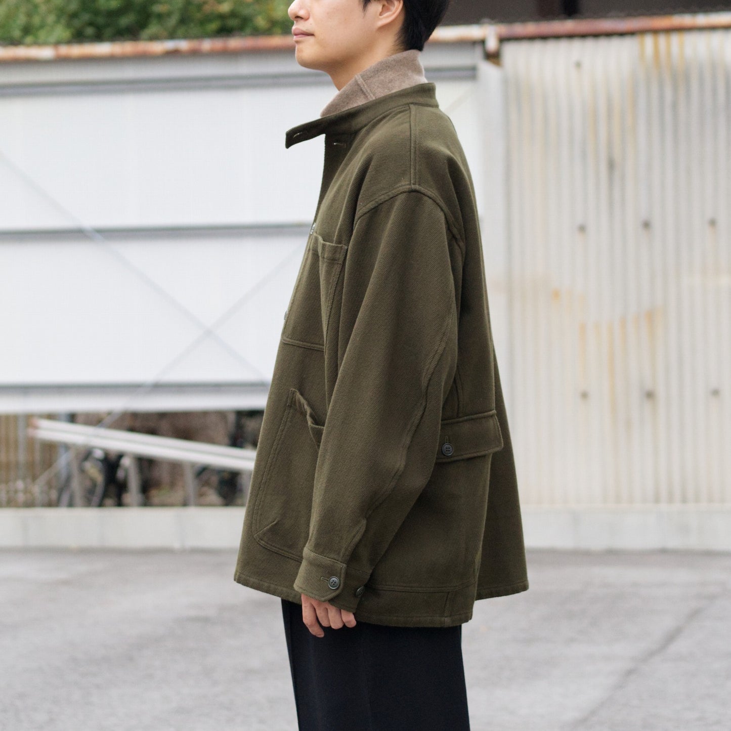 Work Stand Collar Jacket