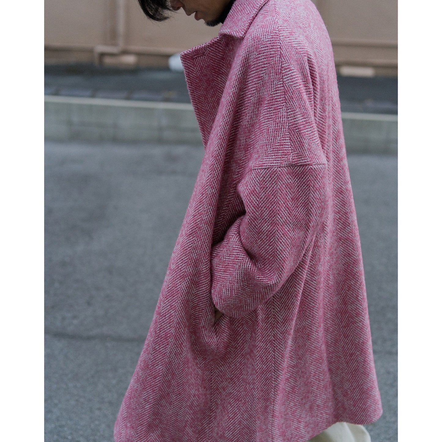 Wooling Tweed Double Short Coat