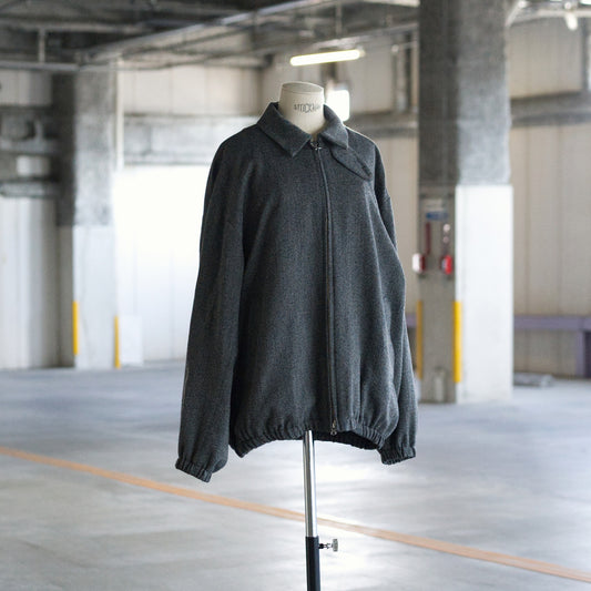 Oversized Zip Blouson