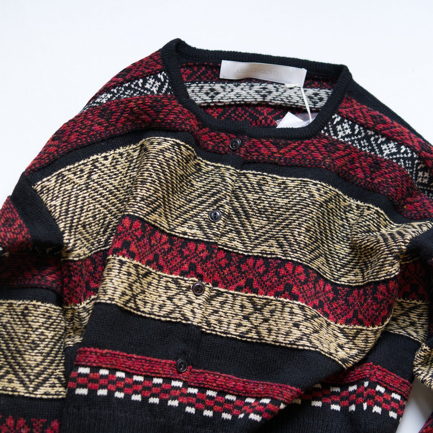 Seiyako jacquard cardigan