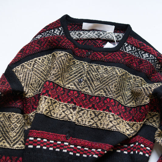 Seiyako jacquard cardigan
