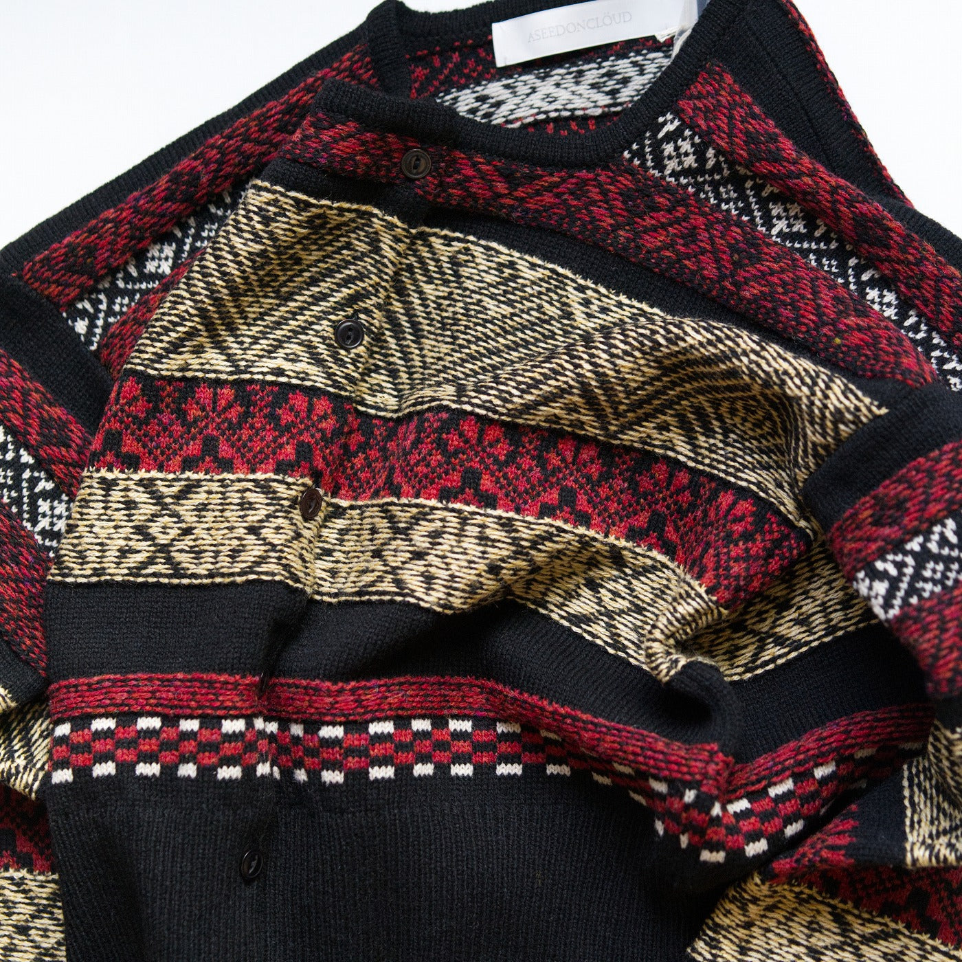 Seiyako jacquard cardigan