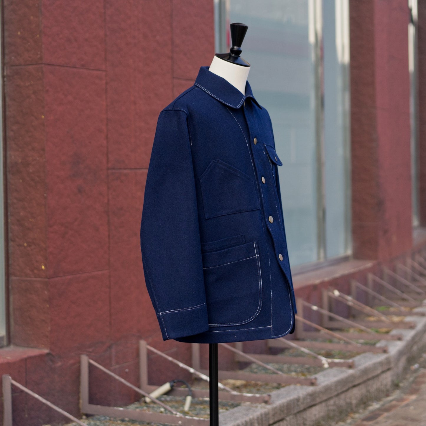 HW meeting jacket - Melton denim