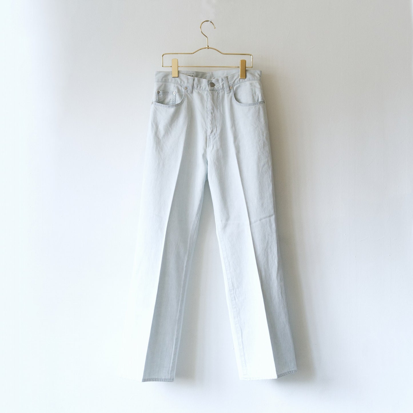 Boots Cut Denim with Bag