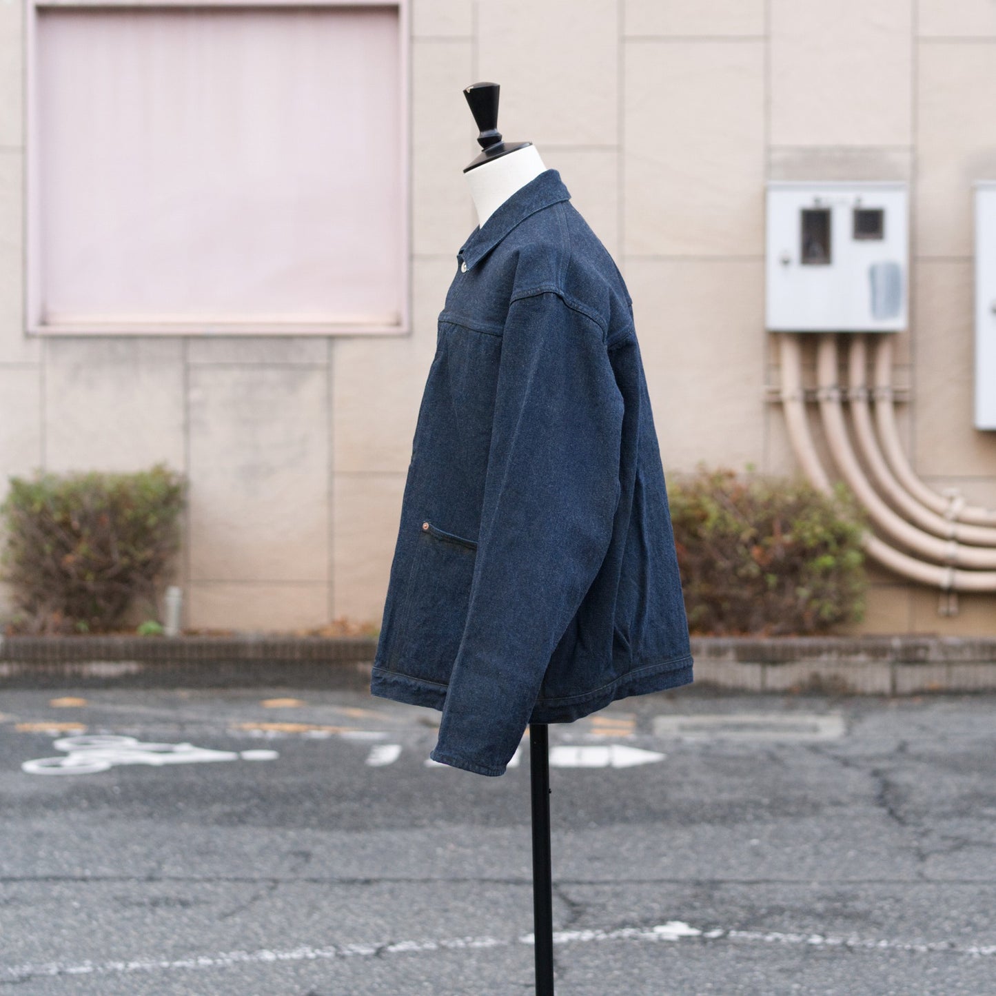 Pleats Jacket - Yelllow Ochre