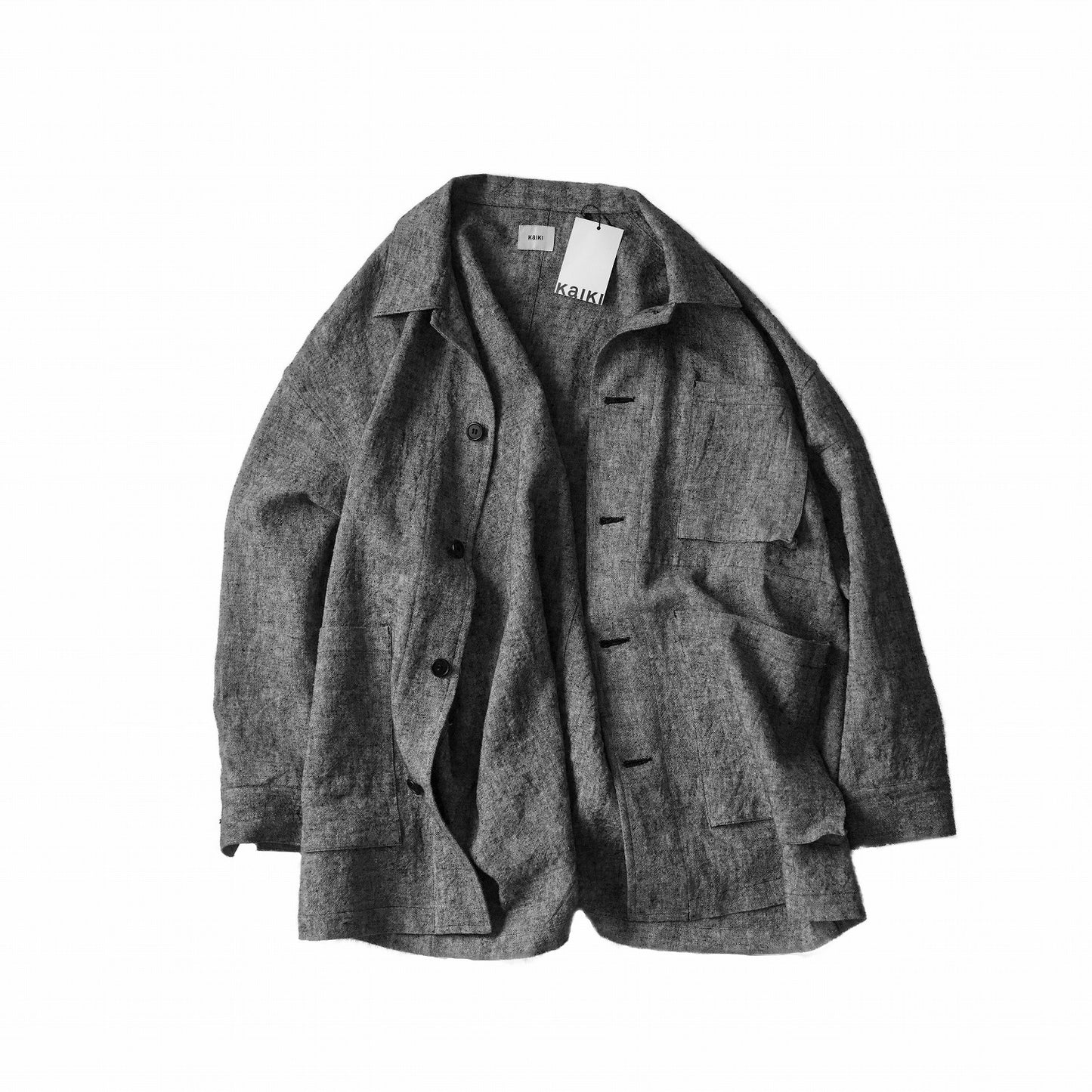 Linen chambray coverall