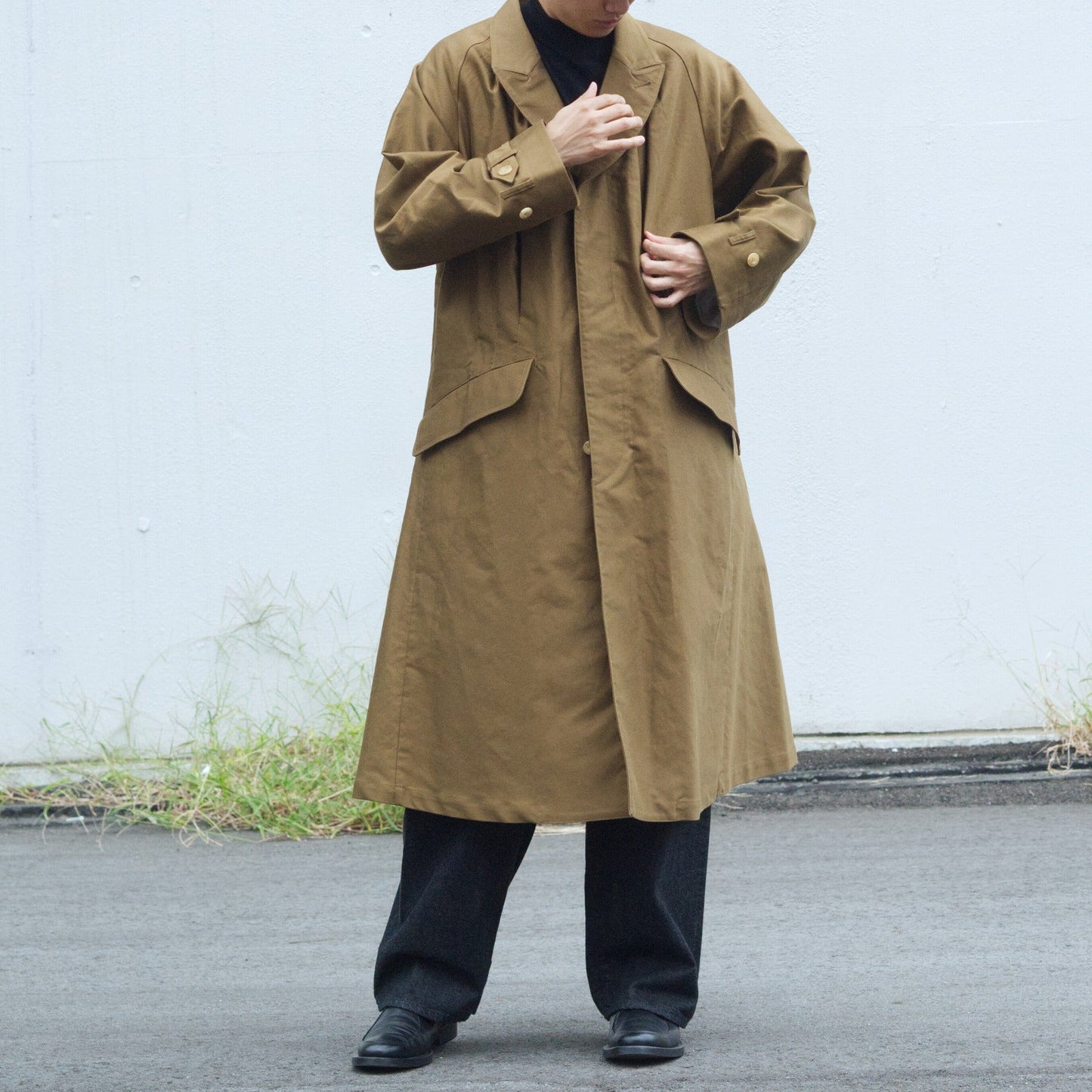 Shepherd coat - Fieldstone moleskin