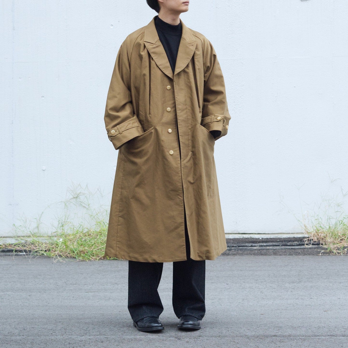 Shepherd coat - Fieldstone moleskin