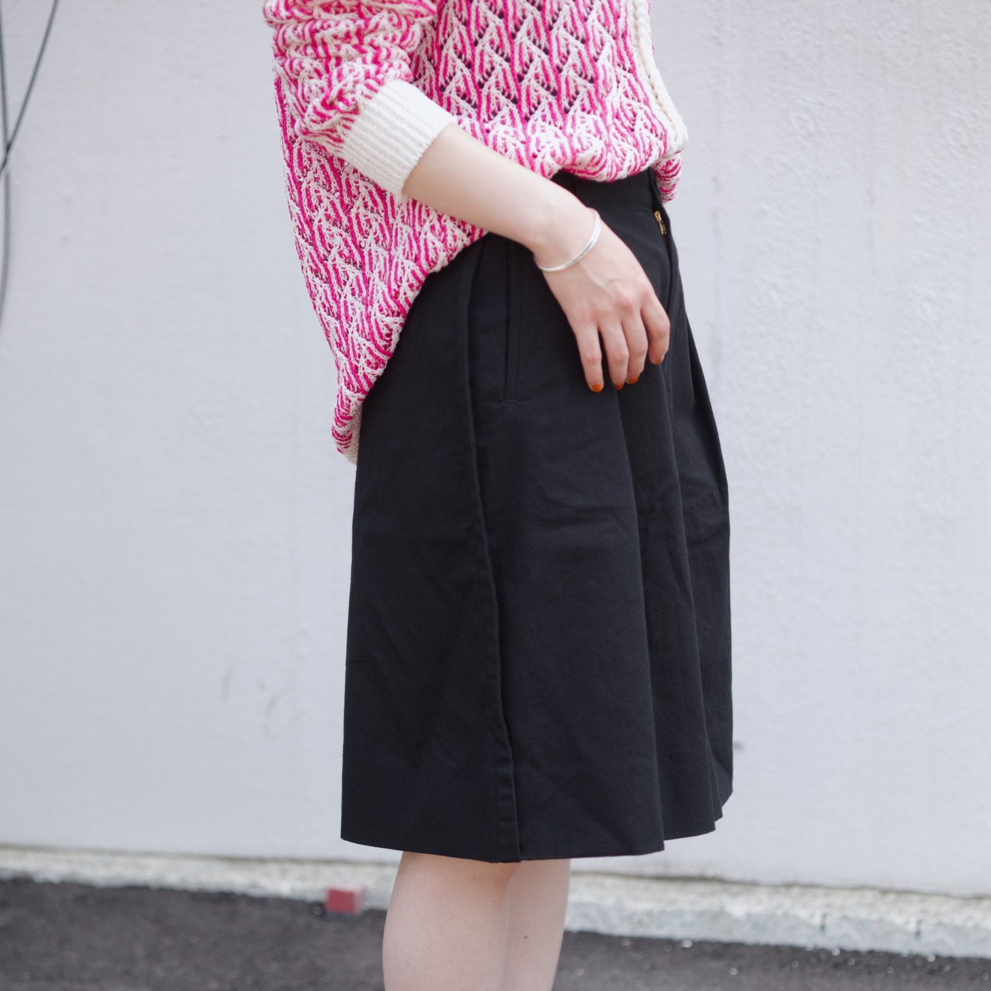 inside-out short culotte pants