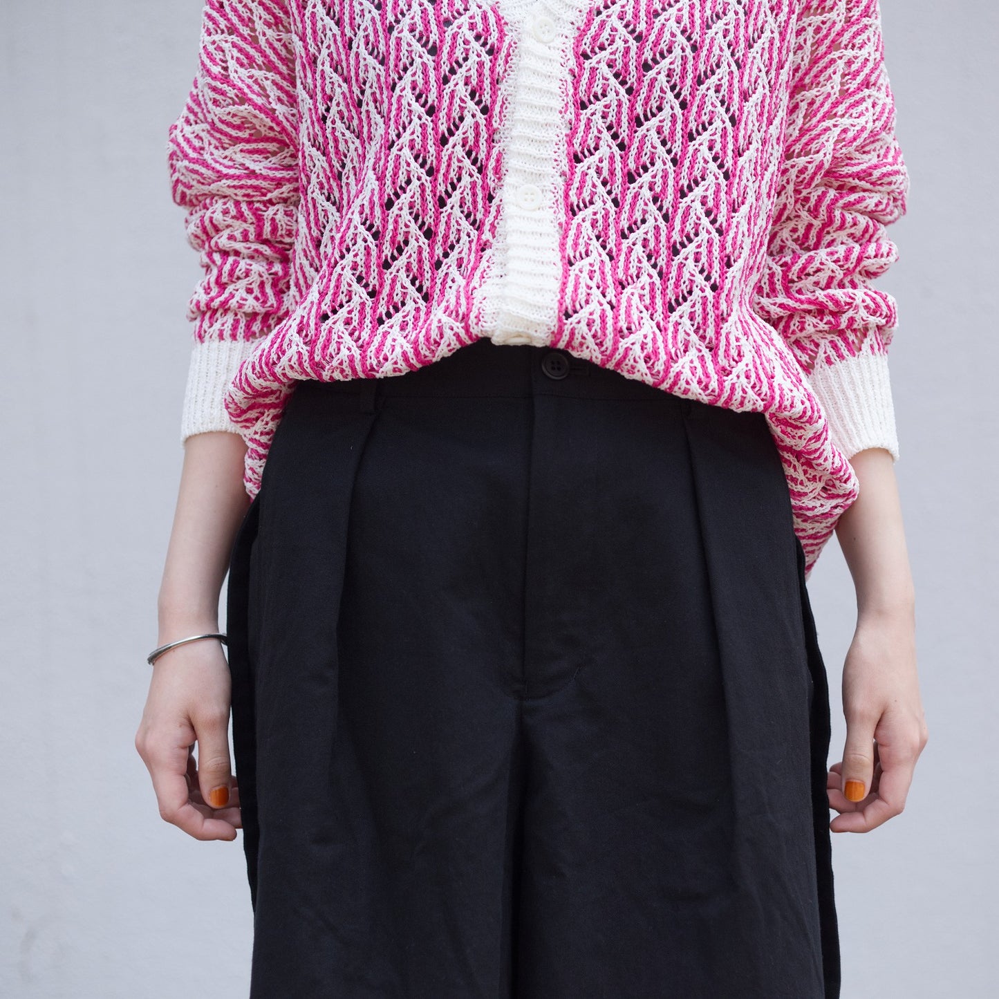 inside-out short culotte pants