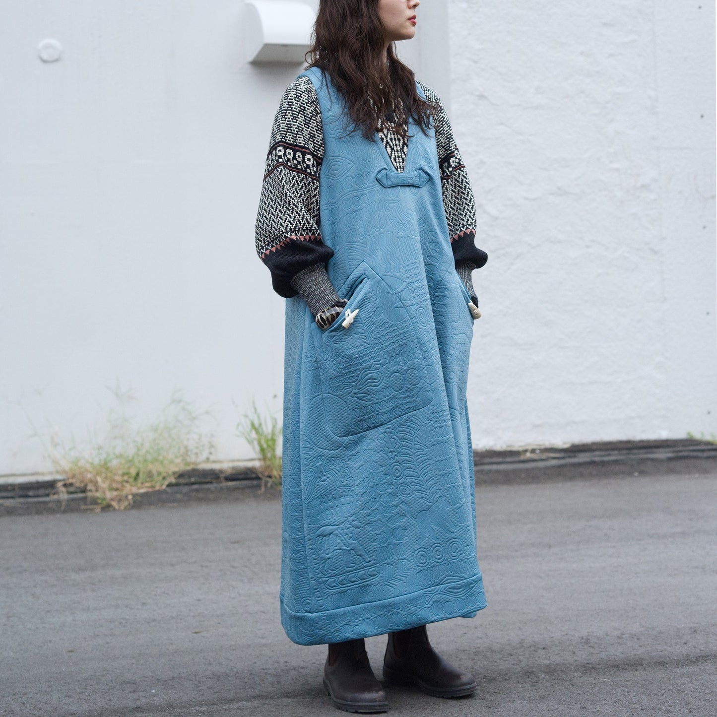 Forest king dress - Forest quilt