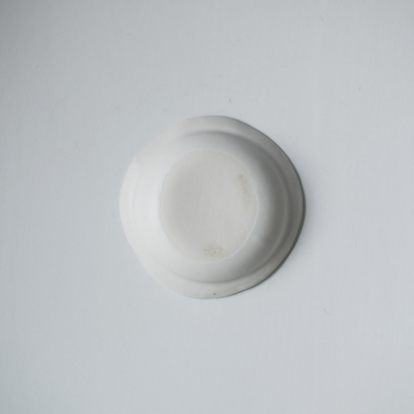 白磁マットリム深鉢(中)