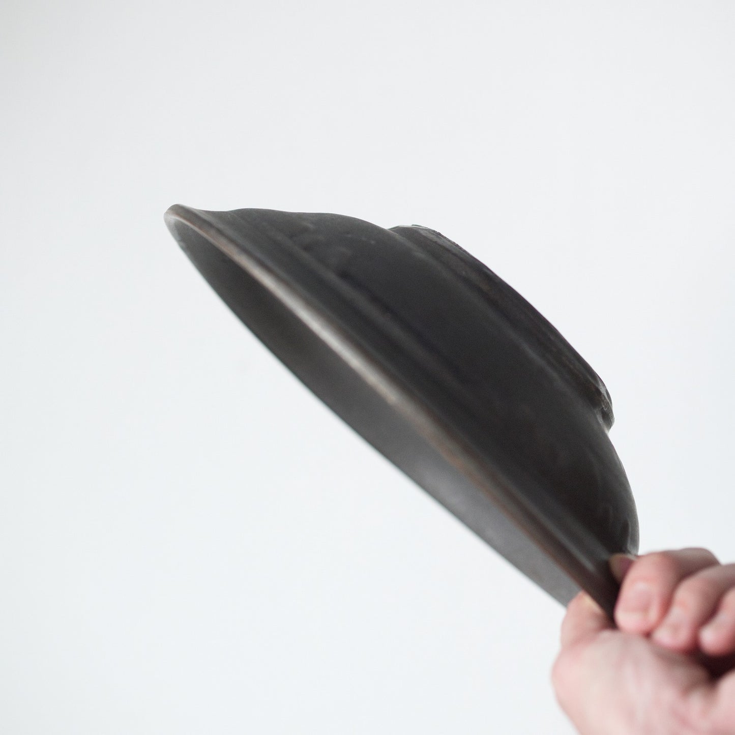 Black glaze 8 inch bowl