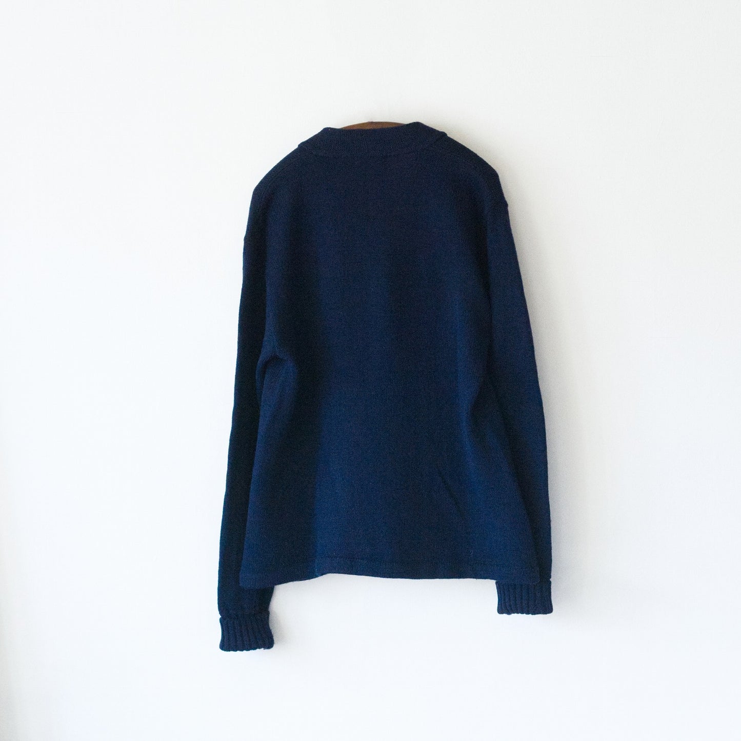 60s Lettered cardigan - Navy
