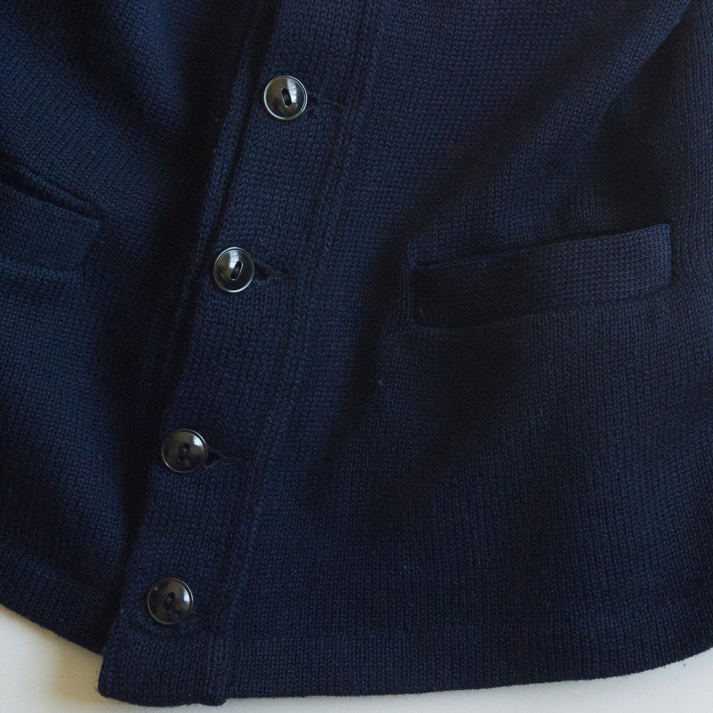 60s Lettered cardigan - Navy