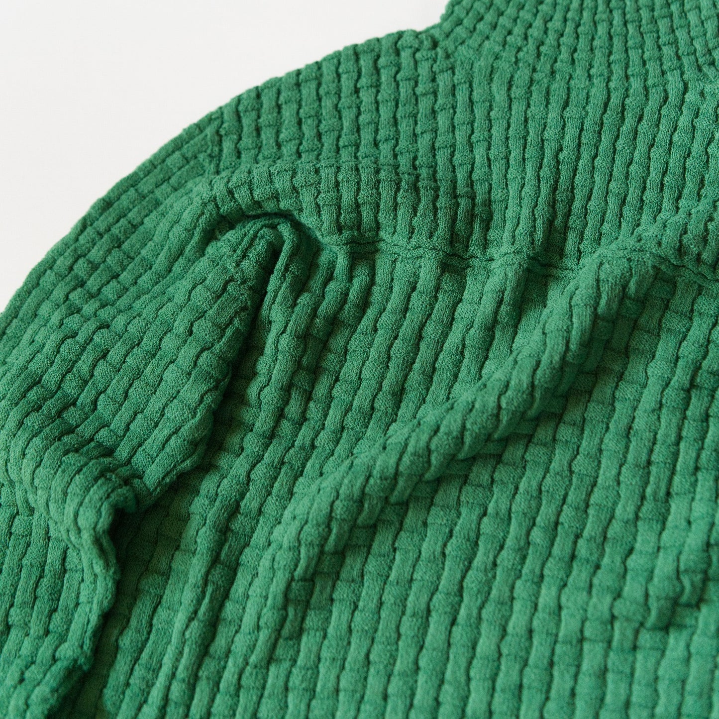 Cotton-boucle Basket Top