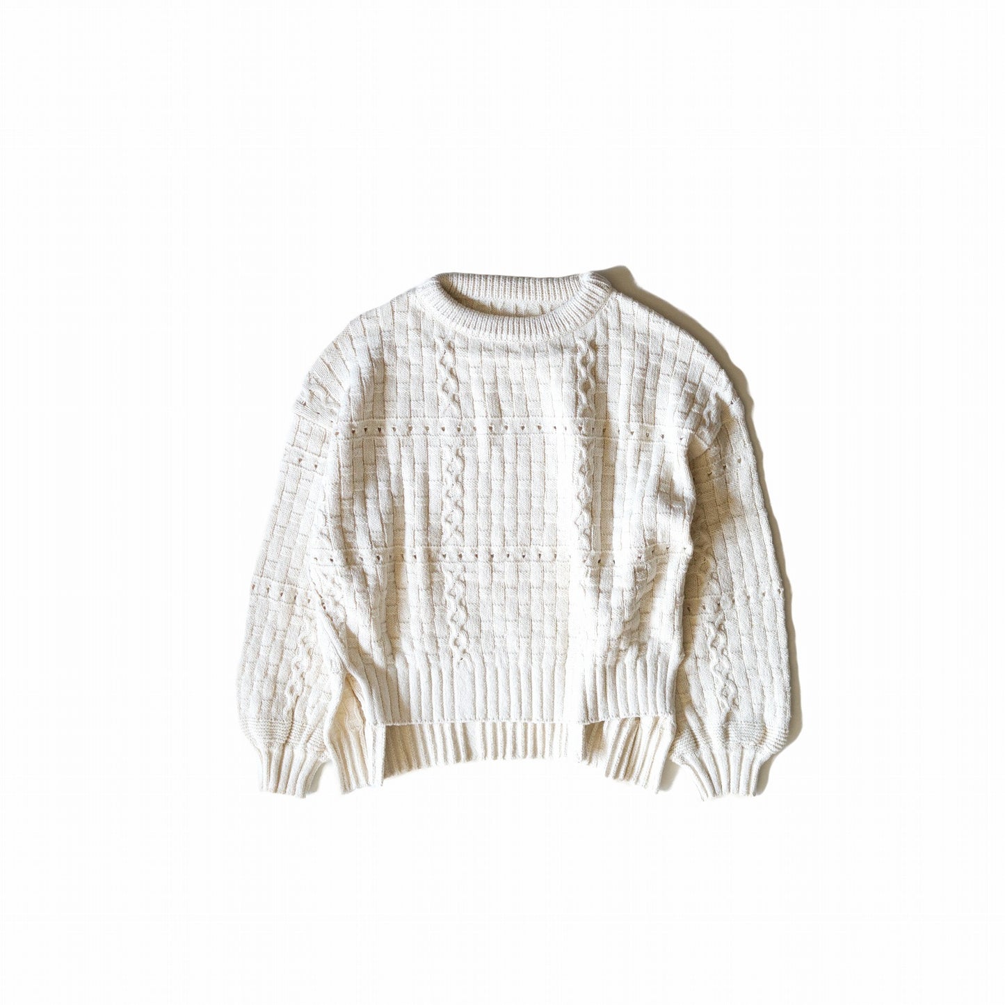 Recycled-Cotton Jumper