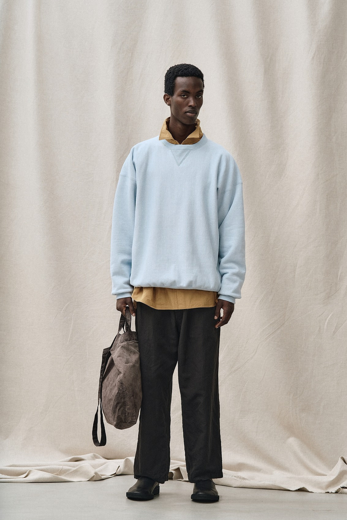 Classic Sports Sweater - Sky Blue