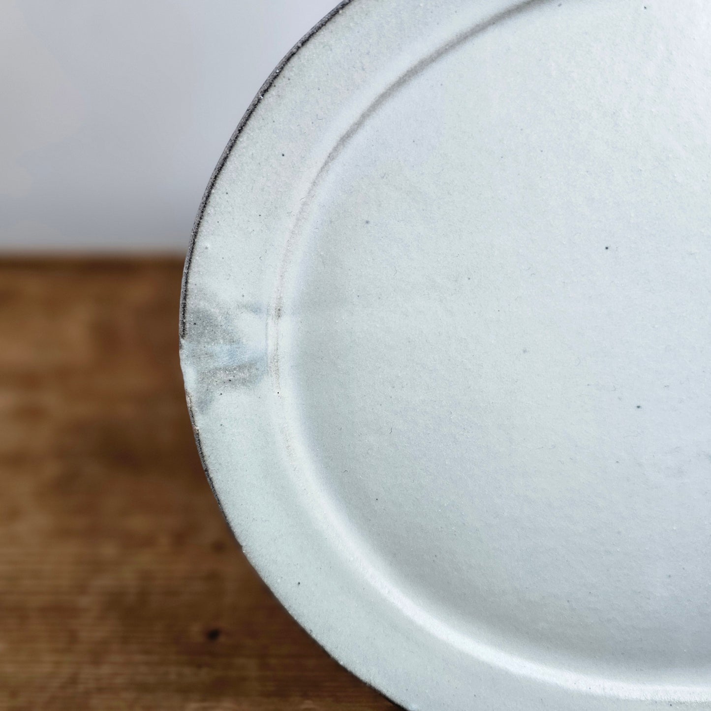 リムオーバル皿 -size3-土マット