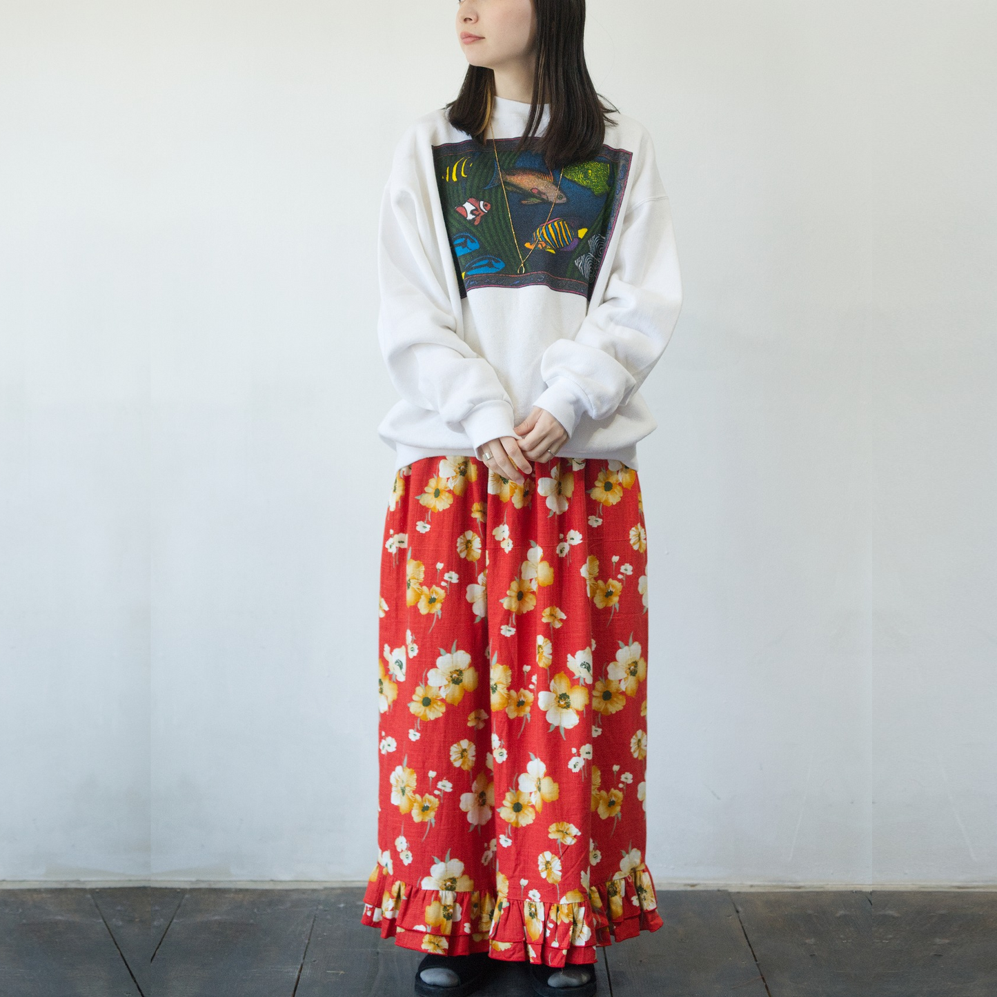 ajouter orginal vintage sampling skirt