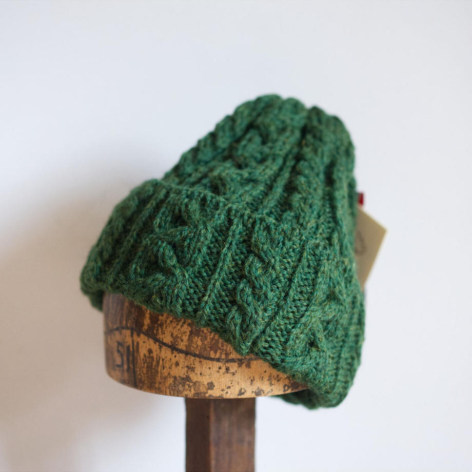 HIGHLAND2000 British Wool cable cap