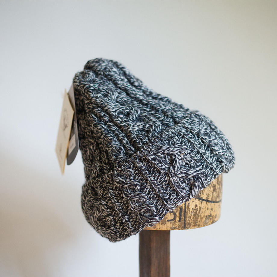 HIGHLAND2000 British Wool cable cap