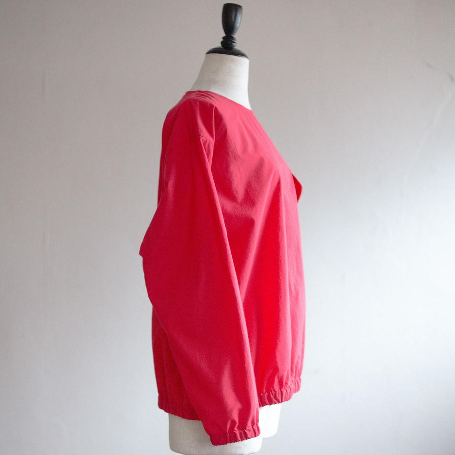 Typewriter balloon pocket pullover - RED