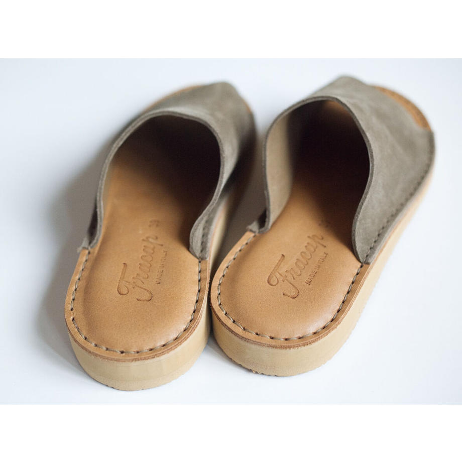 SLIPPER SANDALS - Taupe
