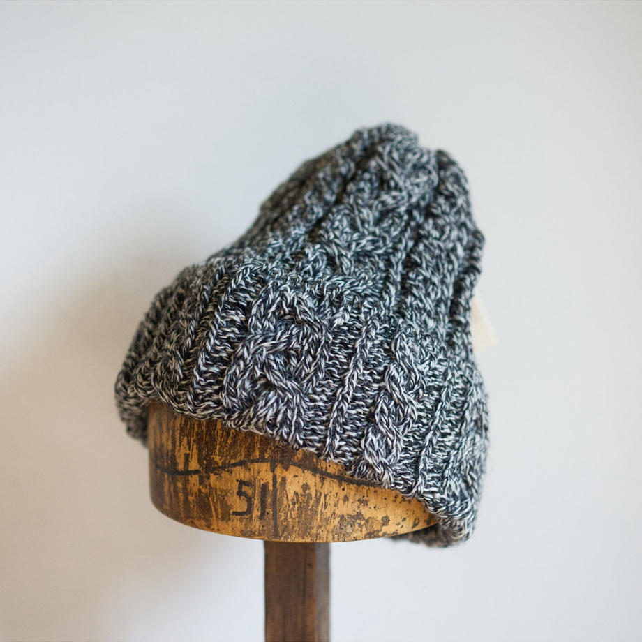 HIGHLAND2000 British Wool cable cap