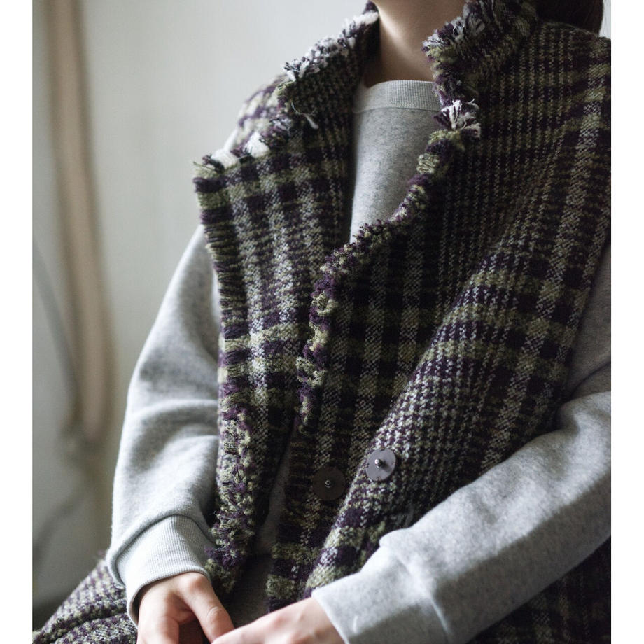 Italian tweed vest