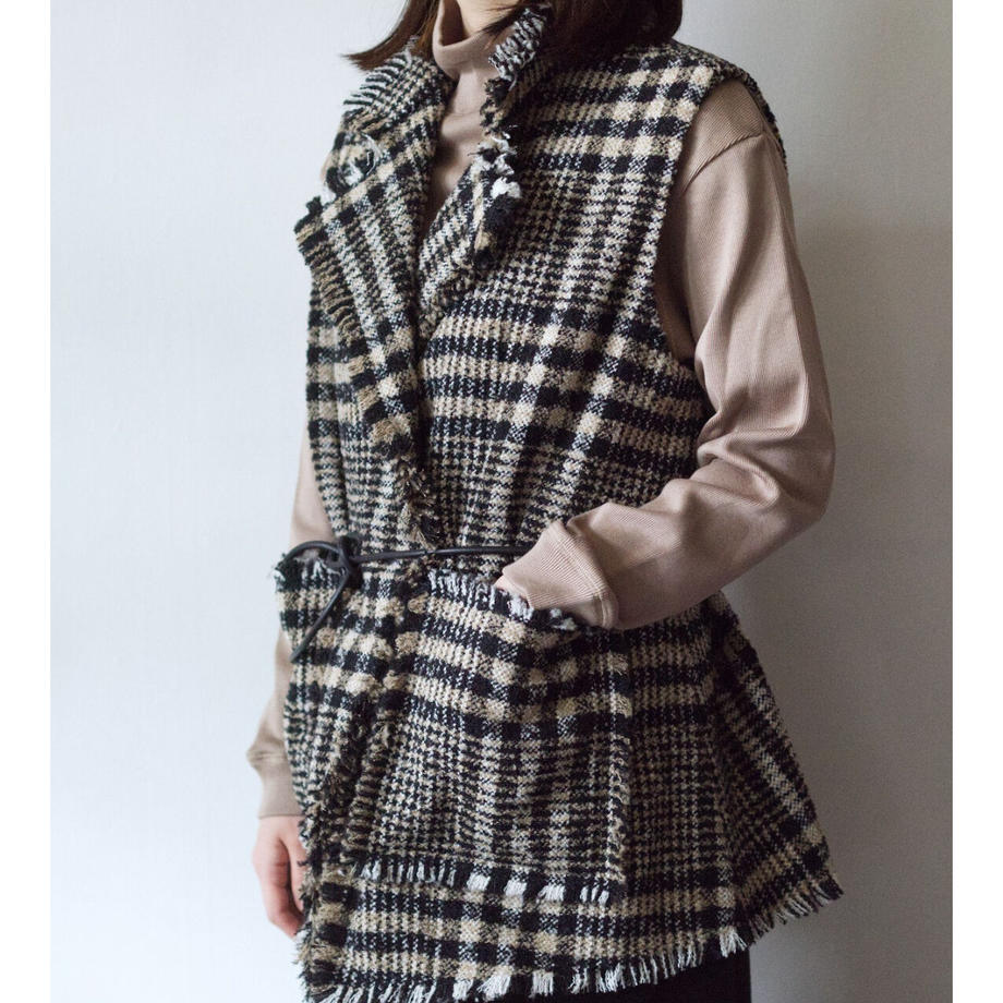 Italian tweed vest