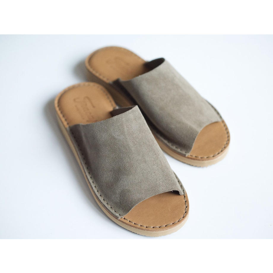 SLIPPER SANDALS - Taupe